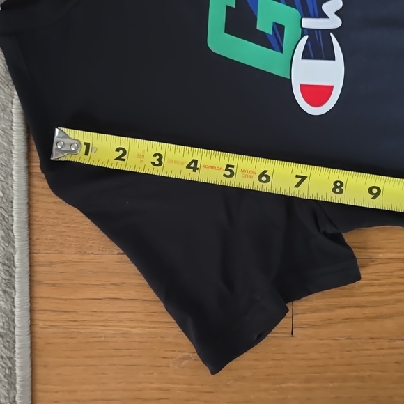 CHAMPION BRAND SIGNATURE BOYS BLACK SHORT SLEEVE SOCCER TEE-SHIRT SIZE LARGE - Picture 13 of 13